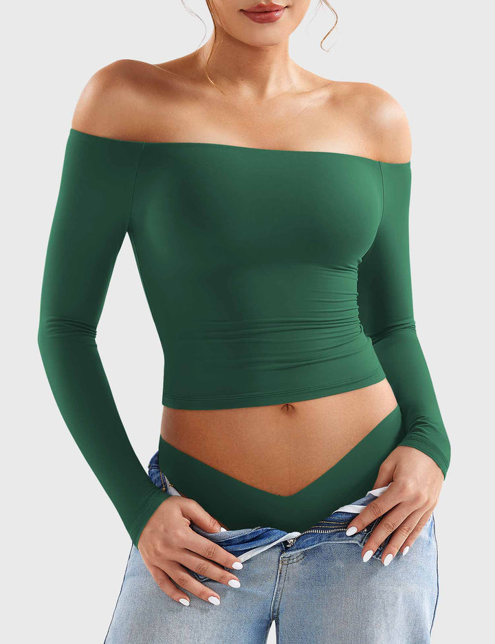 Vorti Luzlie Off Shoulder Top