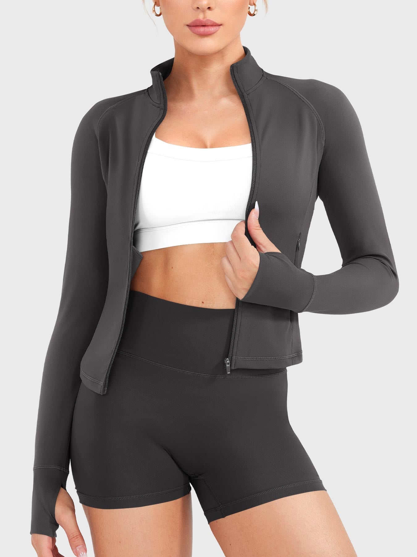 Vorti Candecy Full Zip Workout Jacket