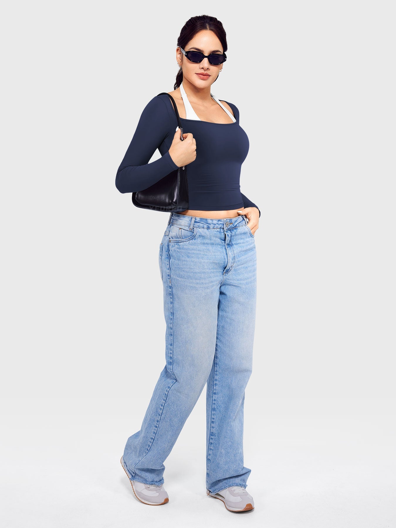 Vorti Arleney Square Neck Long Sleeve