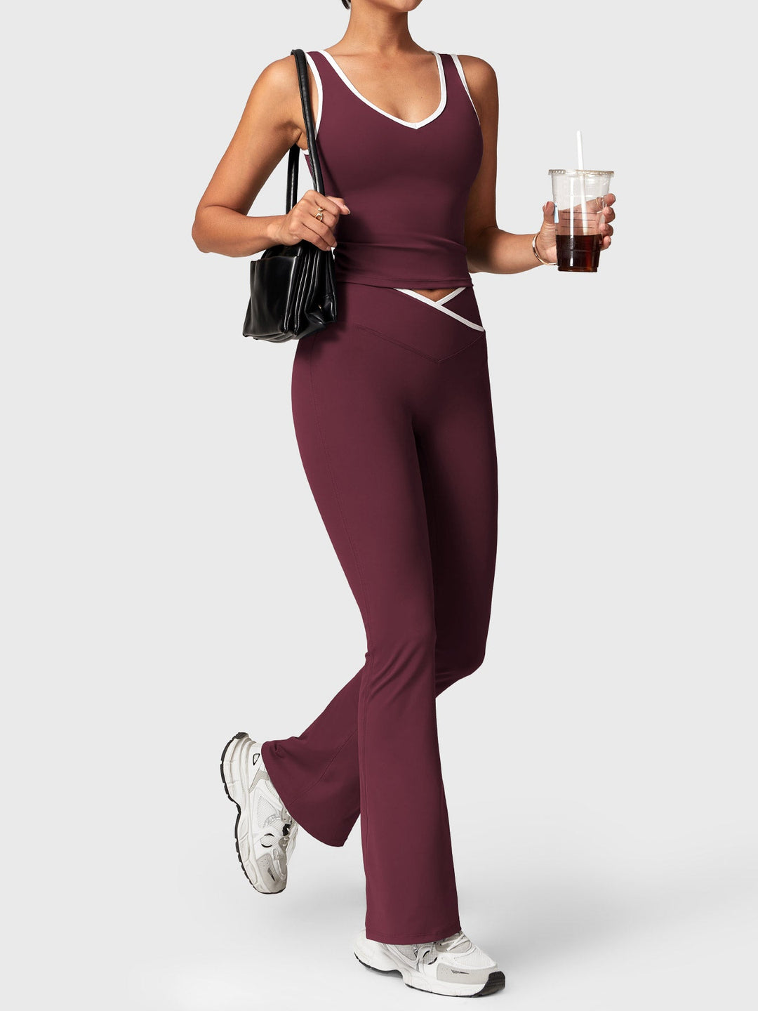 Vorti Alberta Contrast Trim Tank