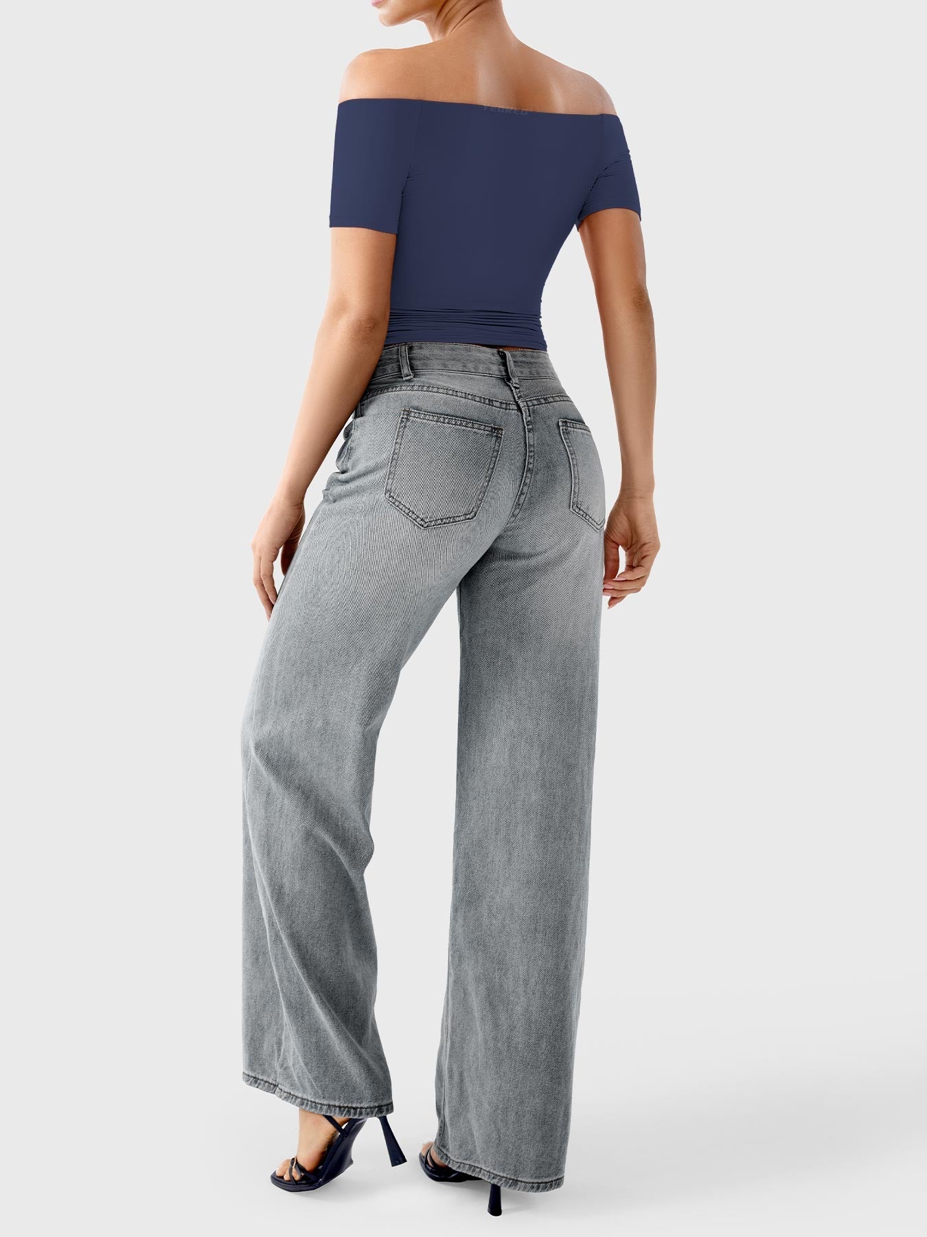 Vorti Luzlie Off Shoulder Short Sleeves