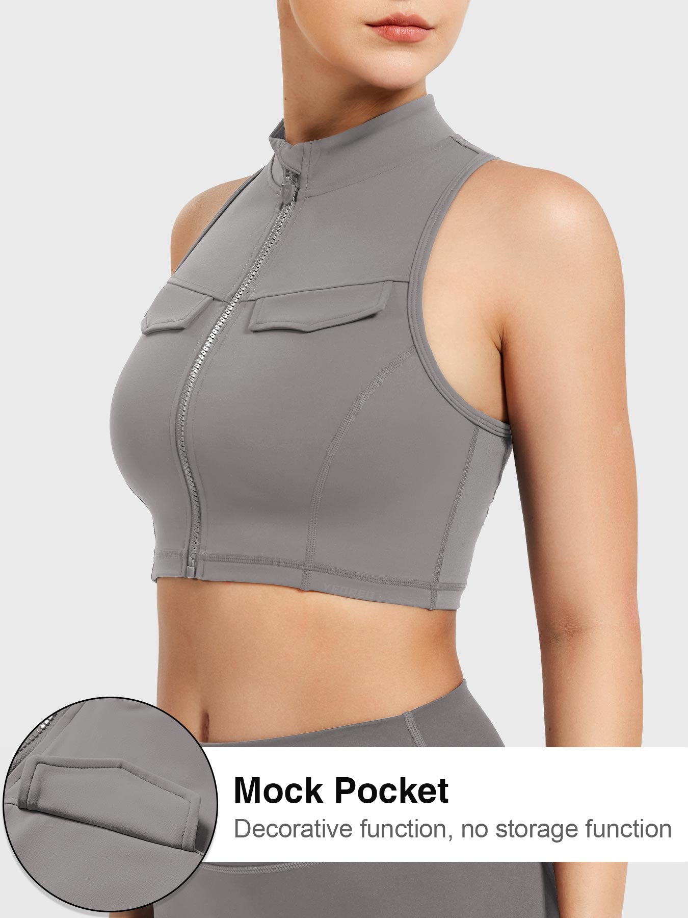 Vorti Chlonie CoreFlex Crop Tank
