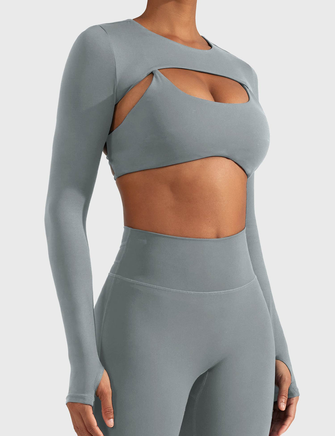 Vorti Crissy Long Sleeve Bolero Shrug