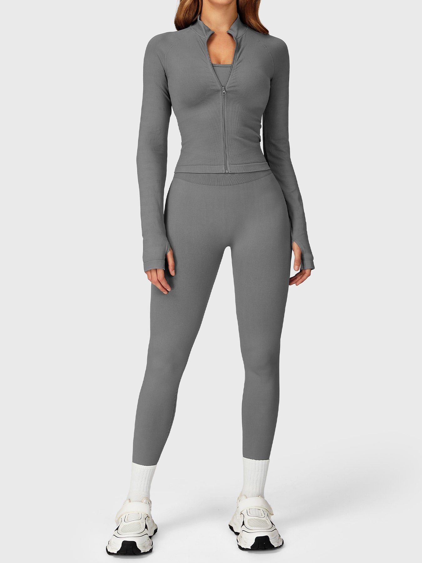 Vorti Alina Seamless Zip Up Jacket
