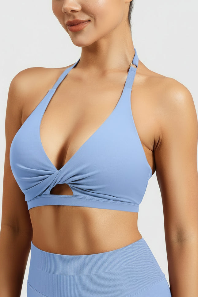 Vorti Micaela Twist Front Sports Bra