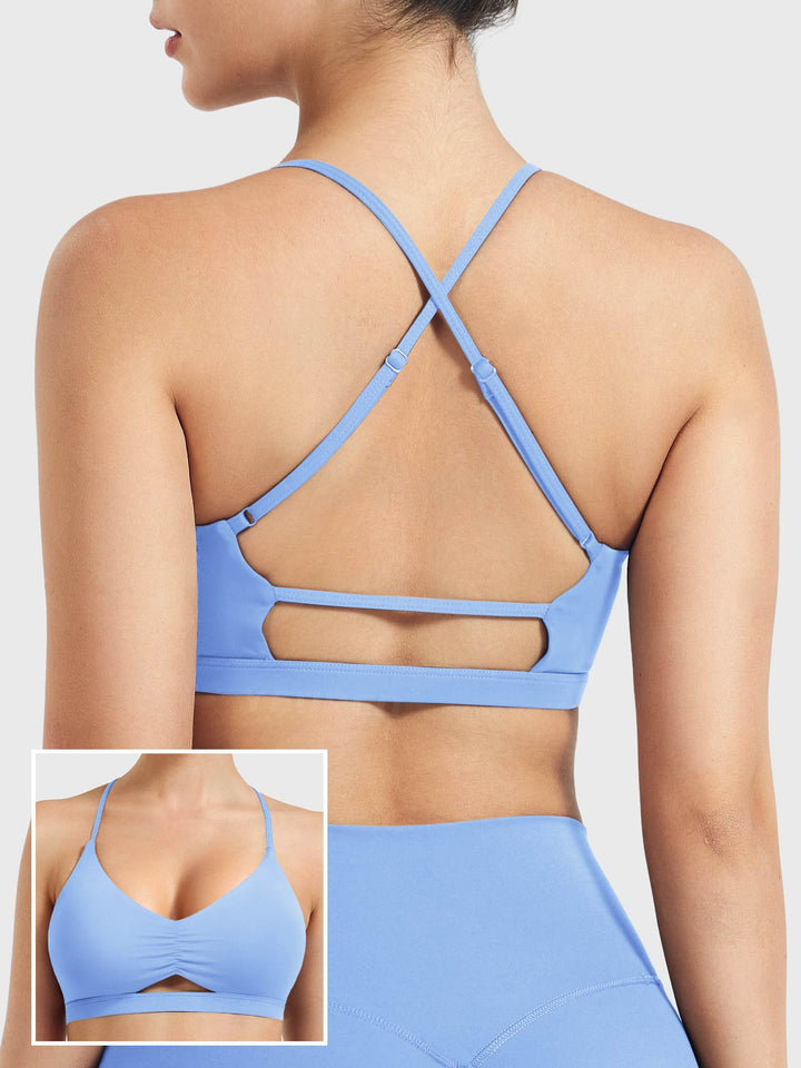 Vorti Chilene Criss Cross Back Sports Bra