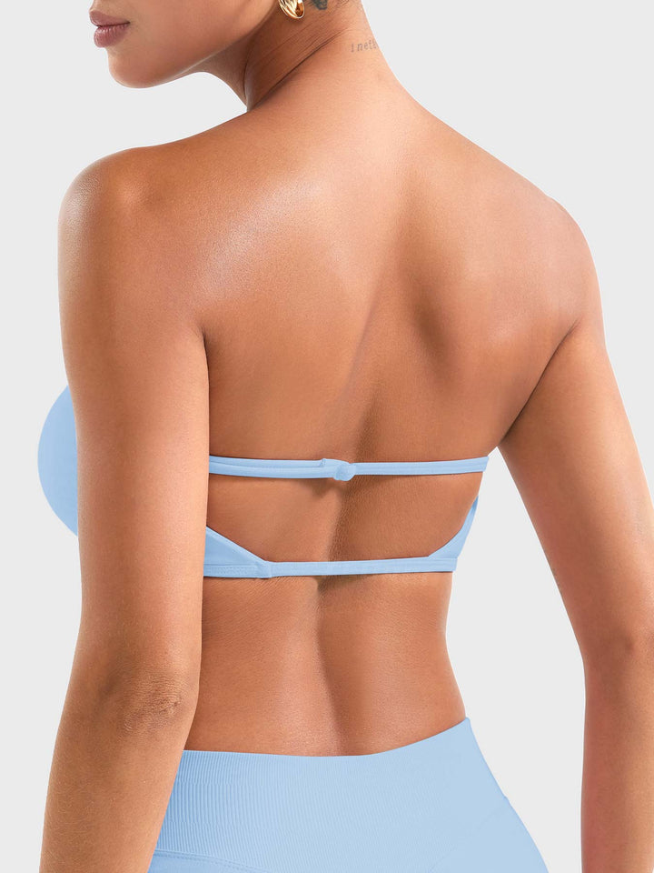 Vorti Alvna SoftHue Bandeau Sports Bra