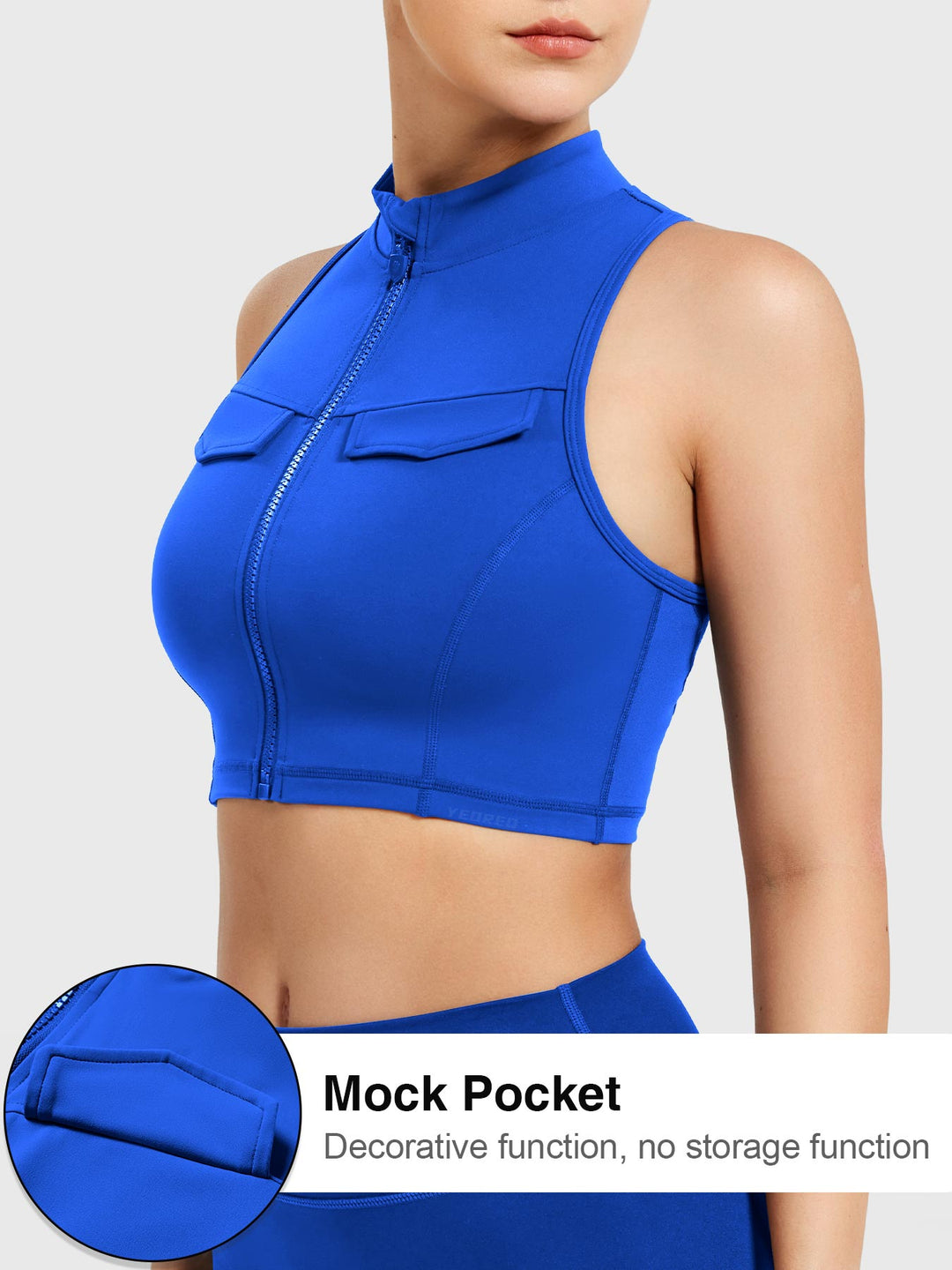 Vorti Chlonie CoreFlex Crop Tank
