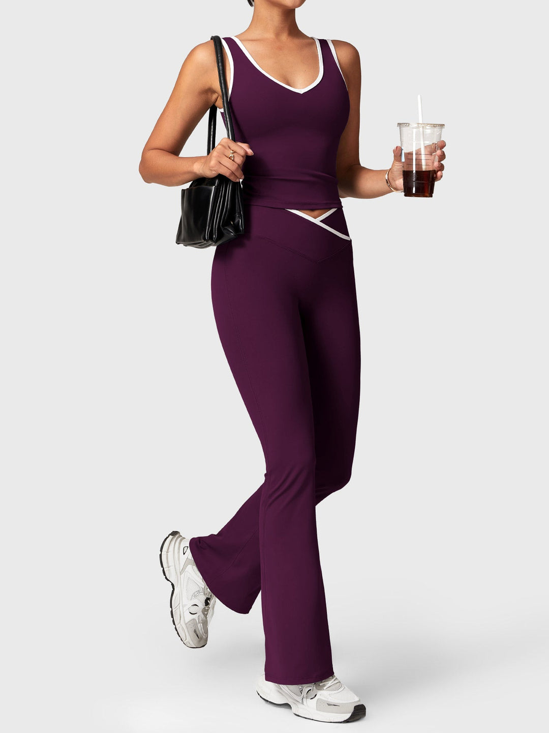 Vorti Alberta Contrast Trim Tank