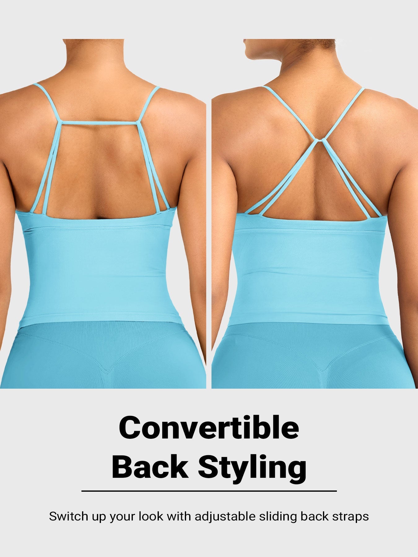 Vorti Vinianna Strappy Back Longline Tank