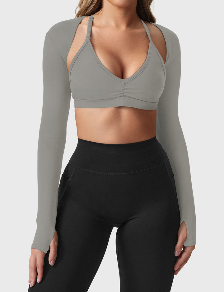 Vorti Mini Long Sleeve Bolero Shrug