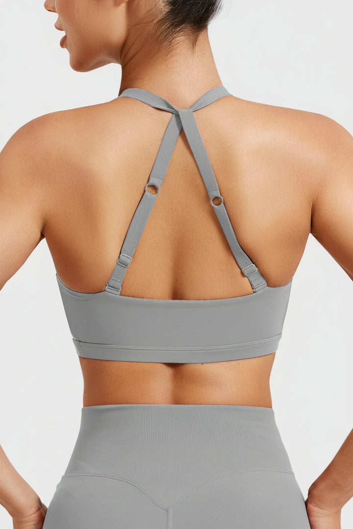 Vorti Micaela Twist Front Sports Bra