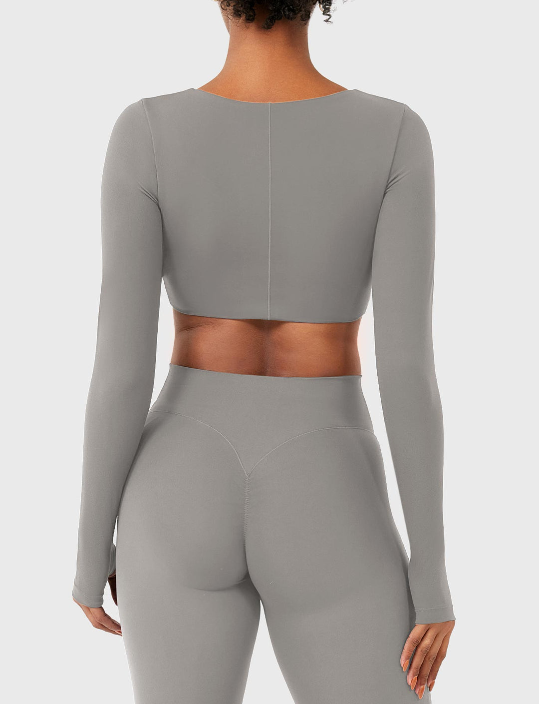 Vorti Agantha Ruched Long Sleeve Top
