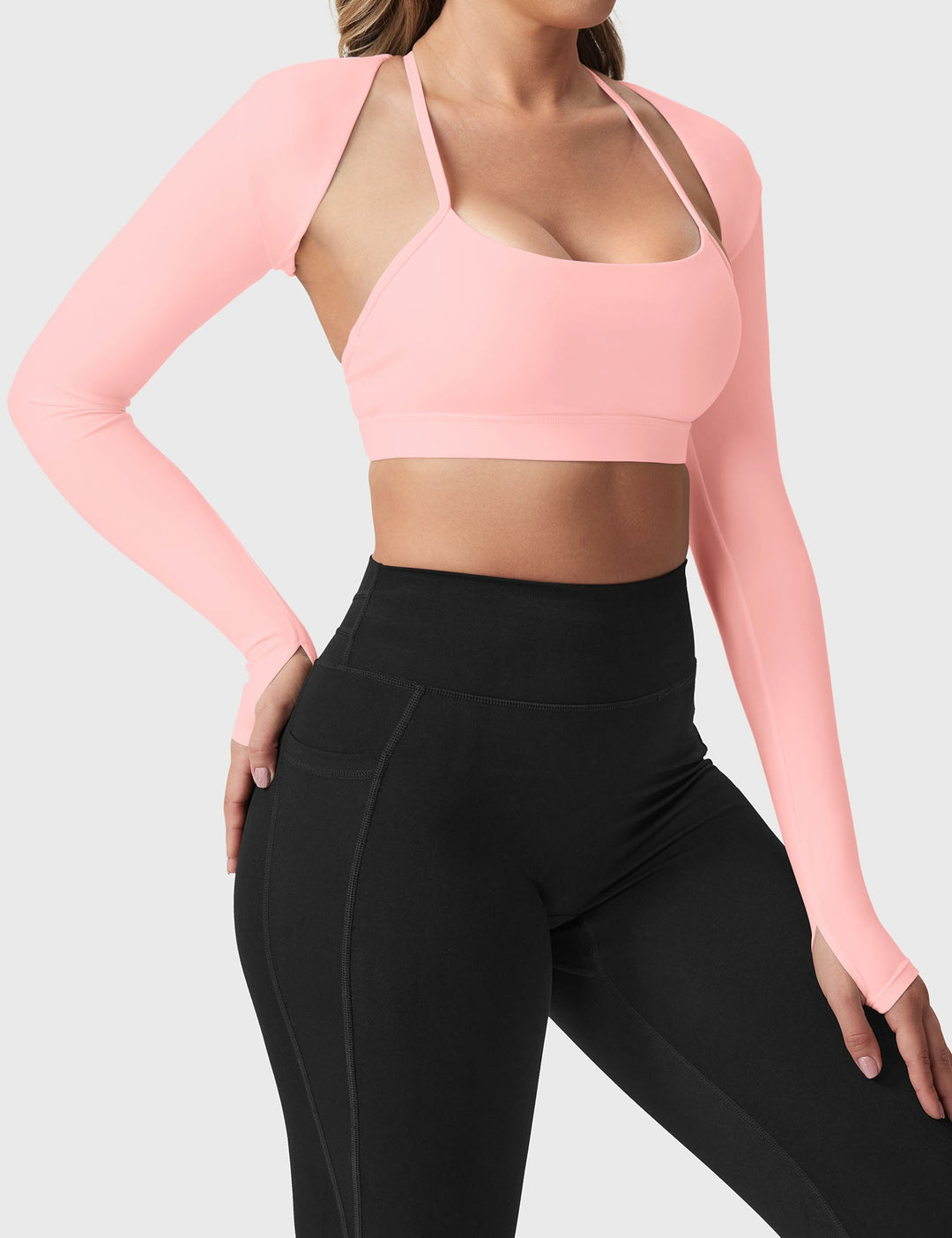 Vorti Mini Long Sleeve Bolero Shrug