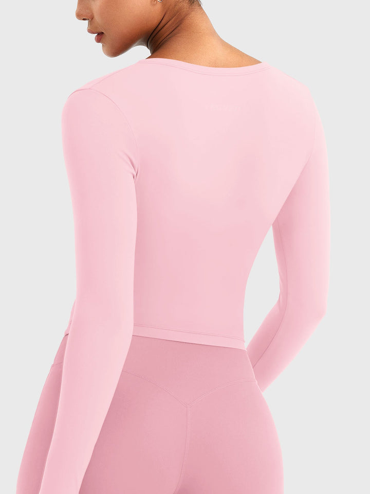 Vorti Minniy V Neck Long Sleeve Top