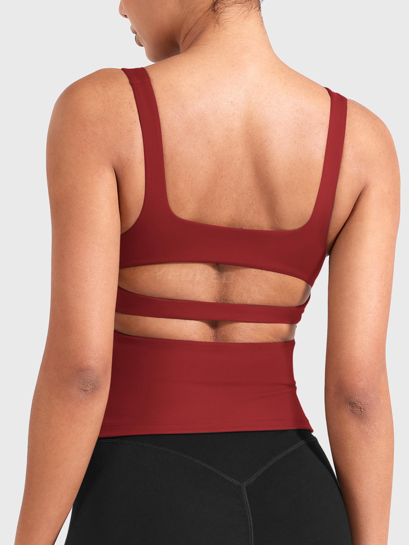 Vorti Mittyle Open Back Longline Tank