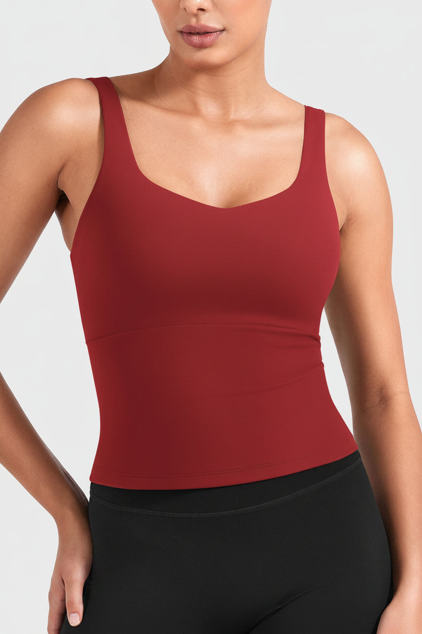 Vorti Mittyle Open Back Longline Tank