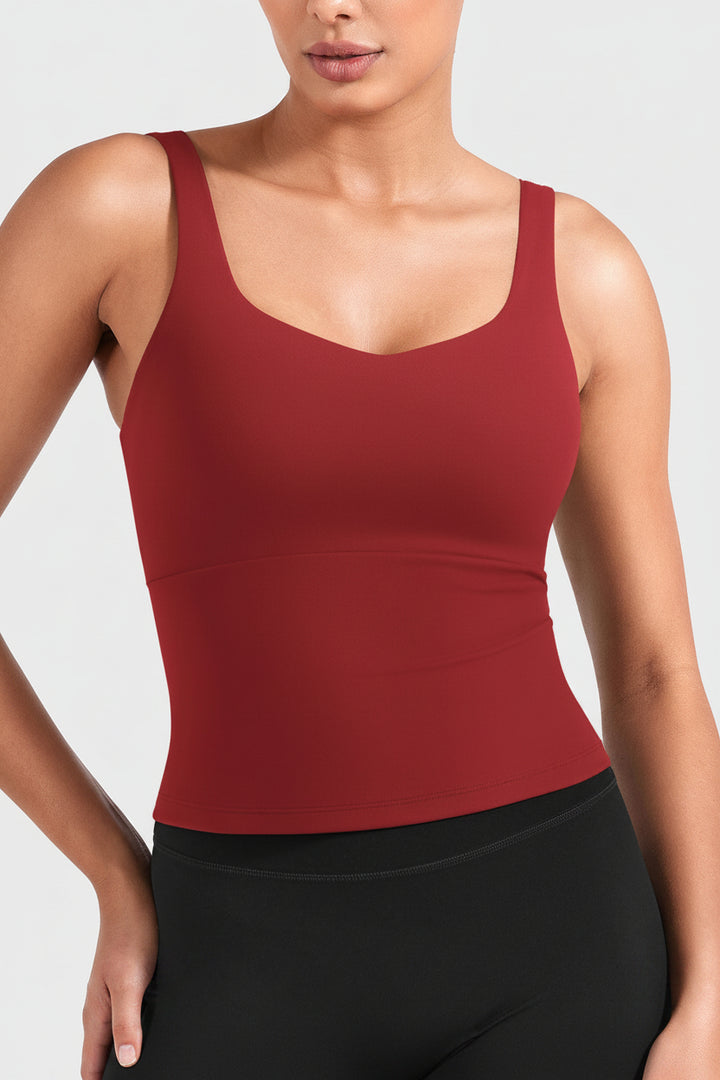 Vorti Mittyle Open Back Longline Tank