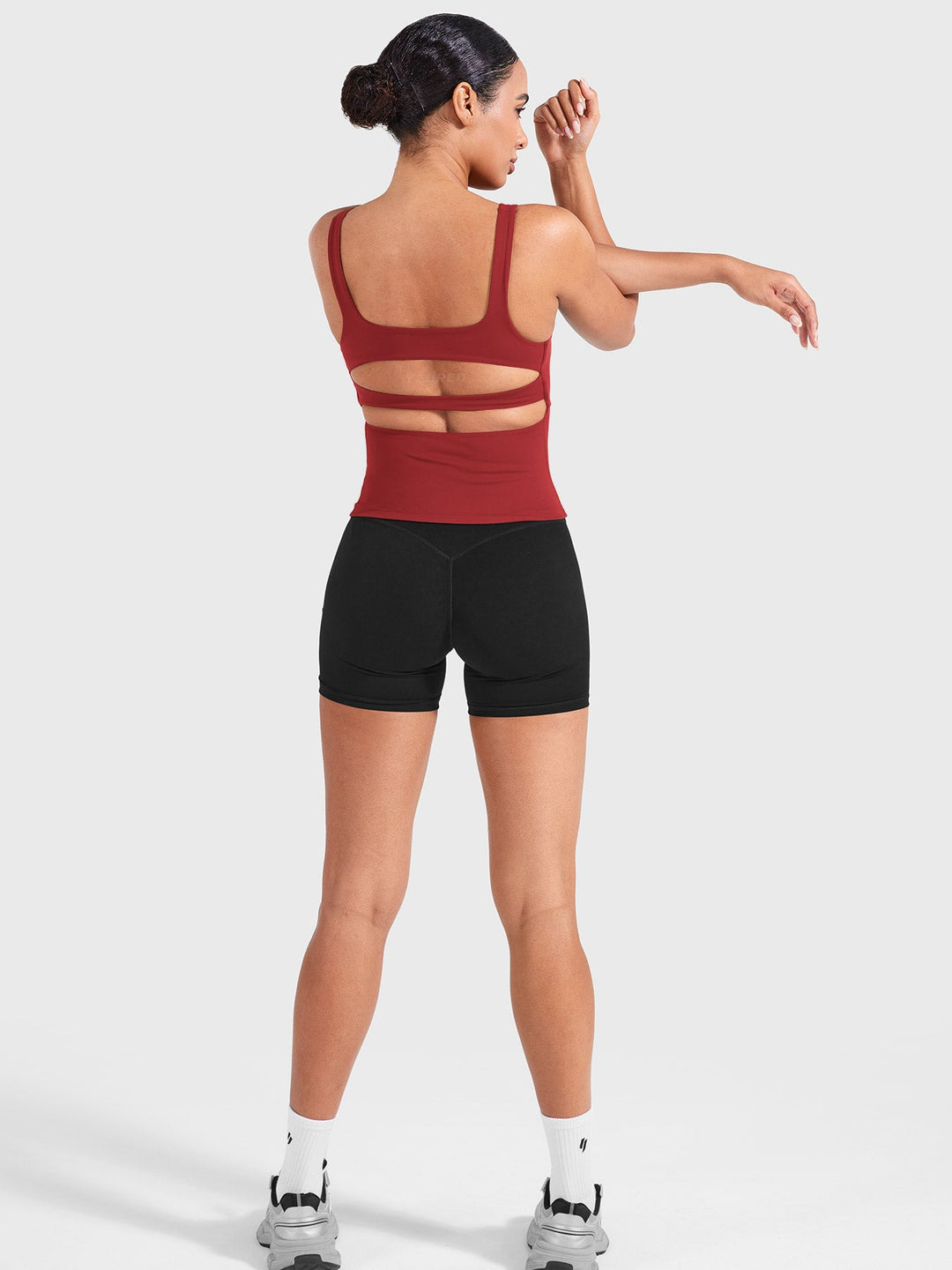 Vorti Mittyle Open Back Longline Tank