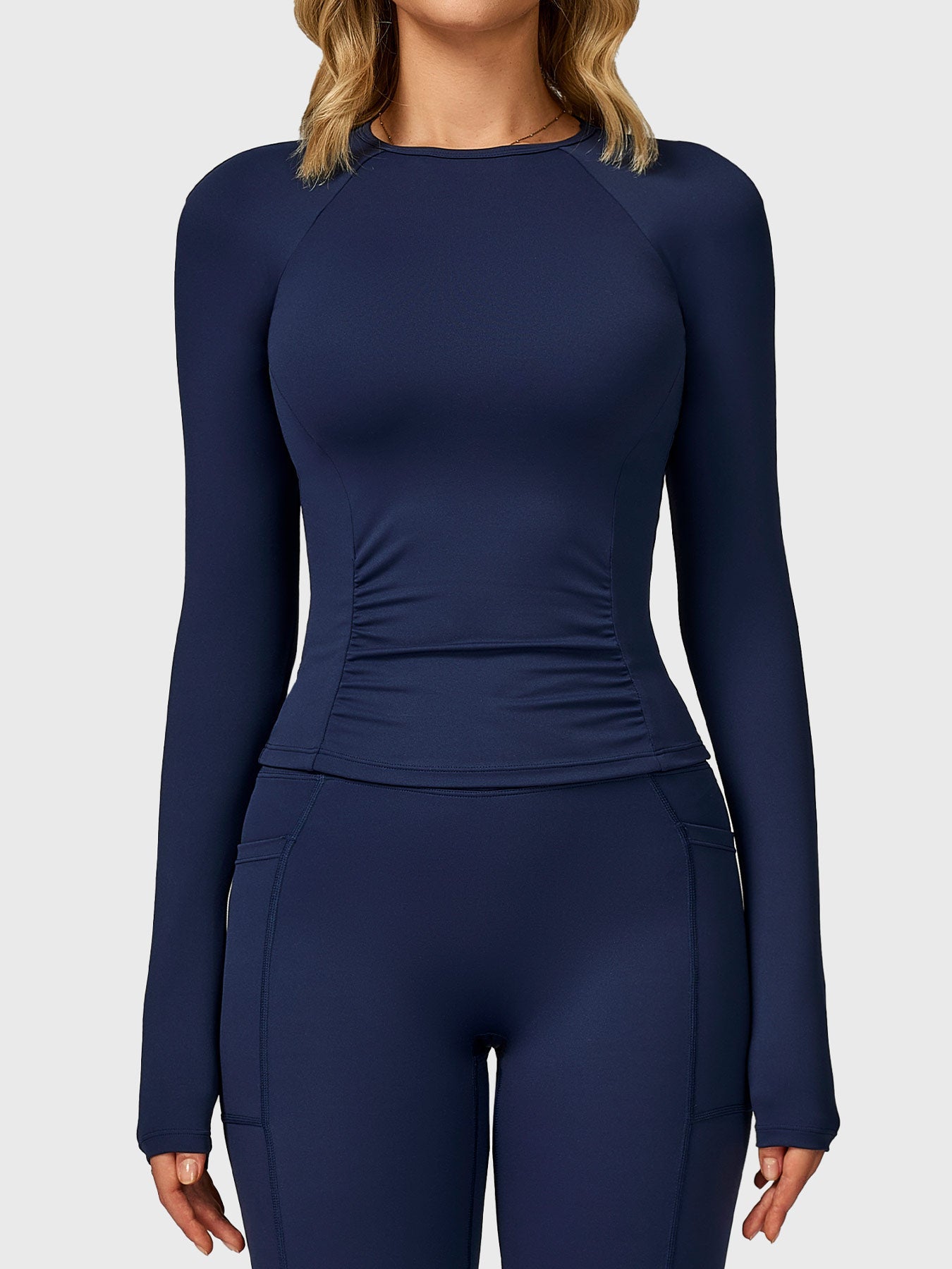 Vorti Lesley Top de Mangas Compridas Esculpido