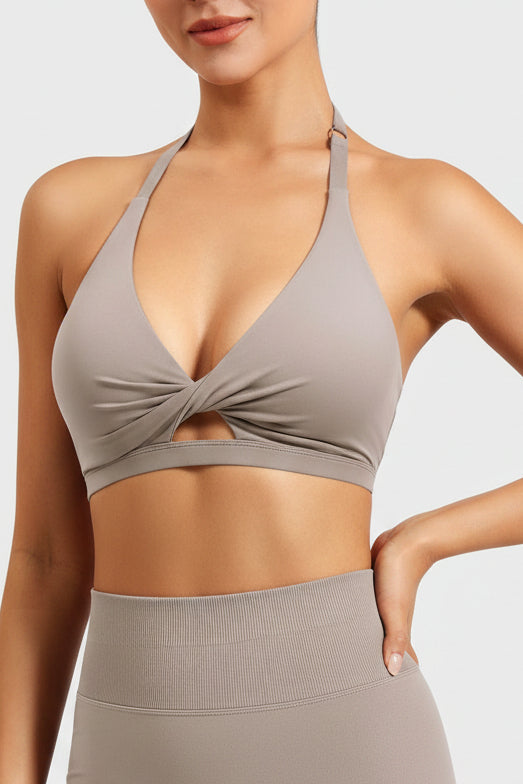 Vorti Micaela Twist Front Sports Bra
