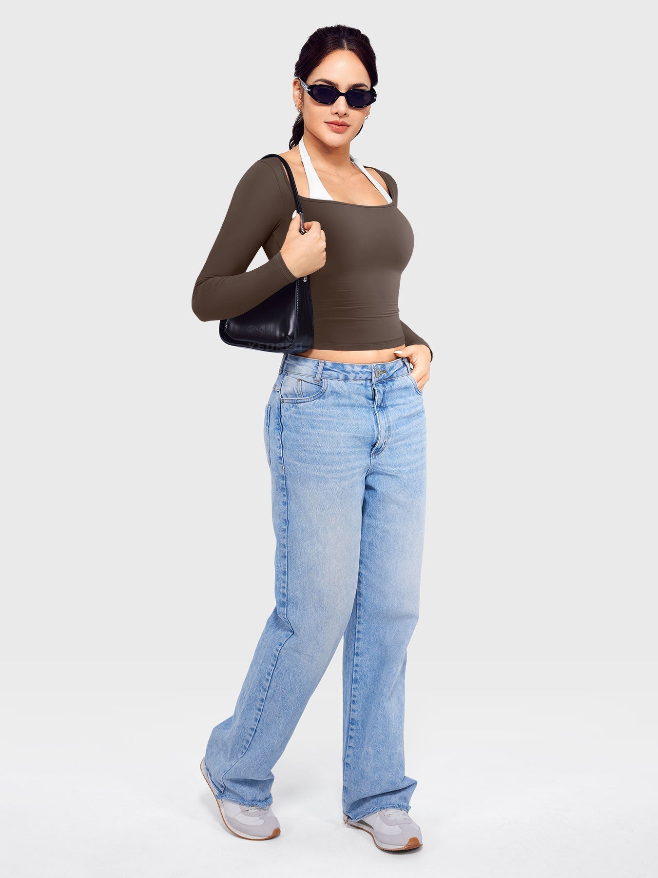 Vorti Arleney Square Neck Long Sleeve