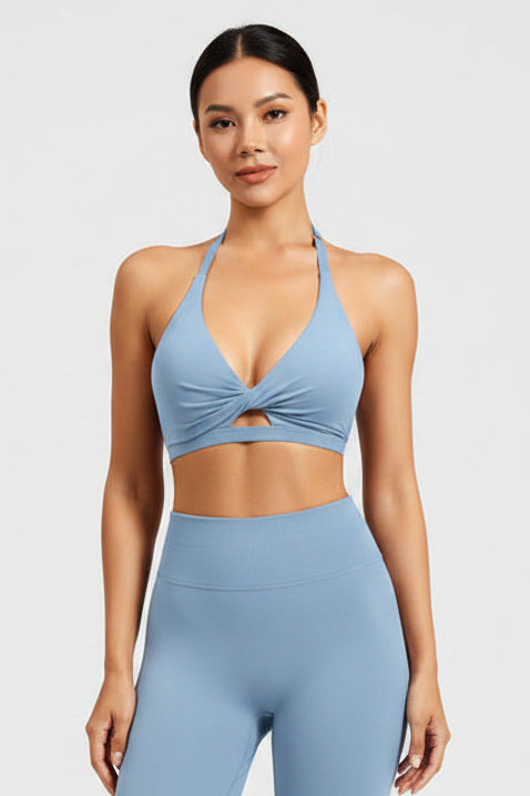 Vorti Micaela Twist Front Sports Bra