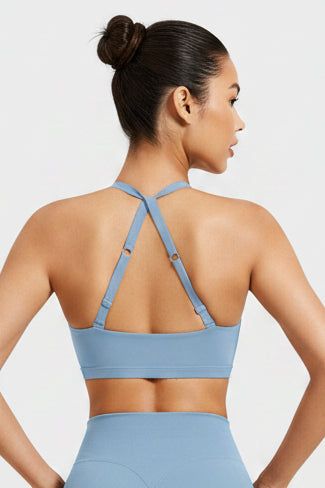 Vorti Micaela Twist Front Sports Bra