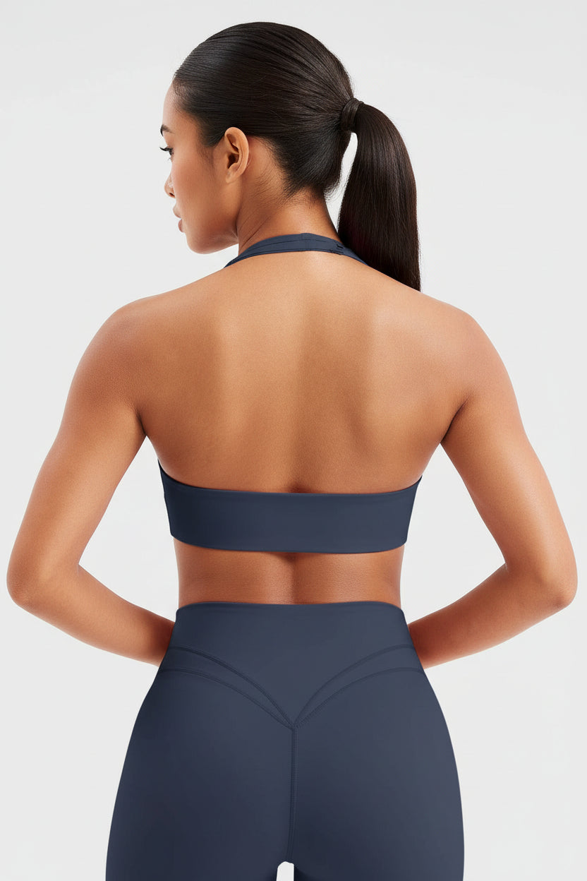 Vorti Andrine Contour Halter Sports Bra