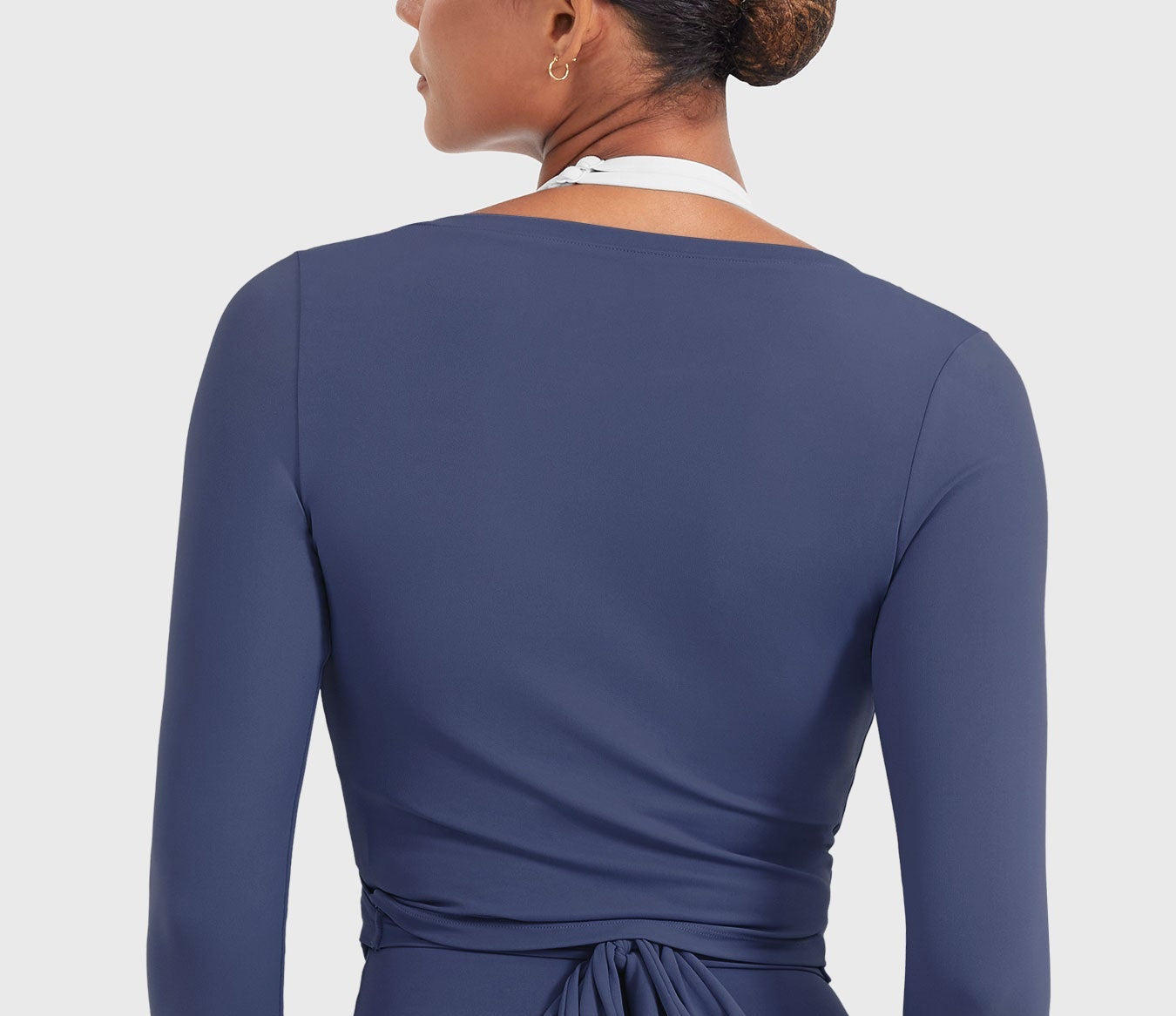 Vorti Michelie Long Sleeve Ballet Wrap Top