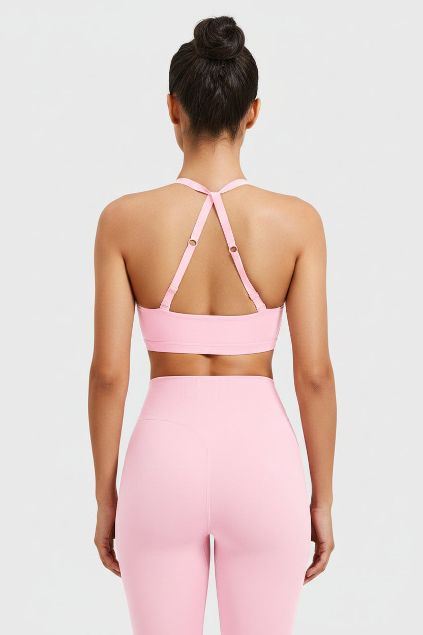 Vorti Micaela Twist Front Sports Bra