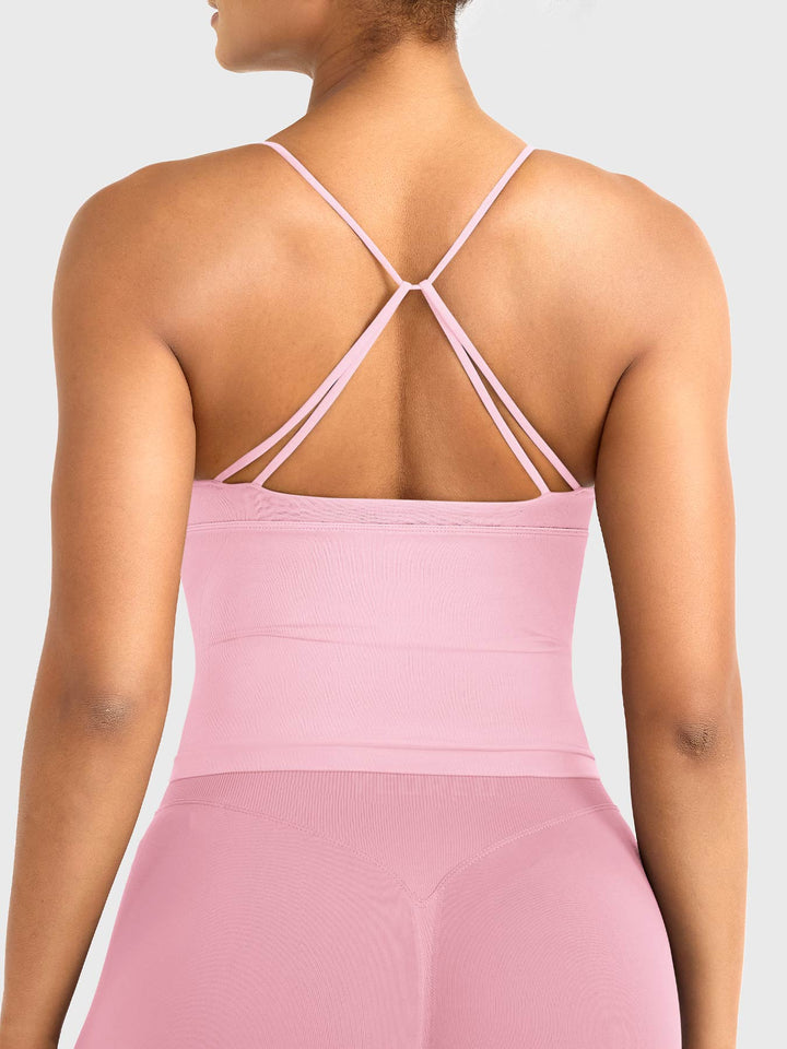 Vorti Vinianna Strappy Back Longline Tank