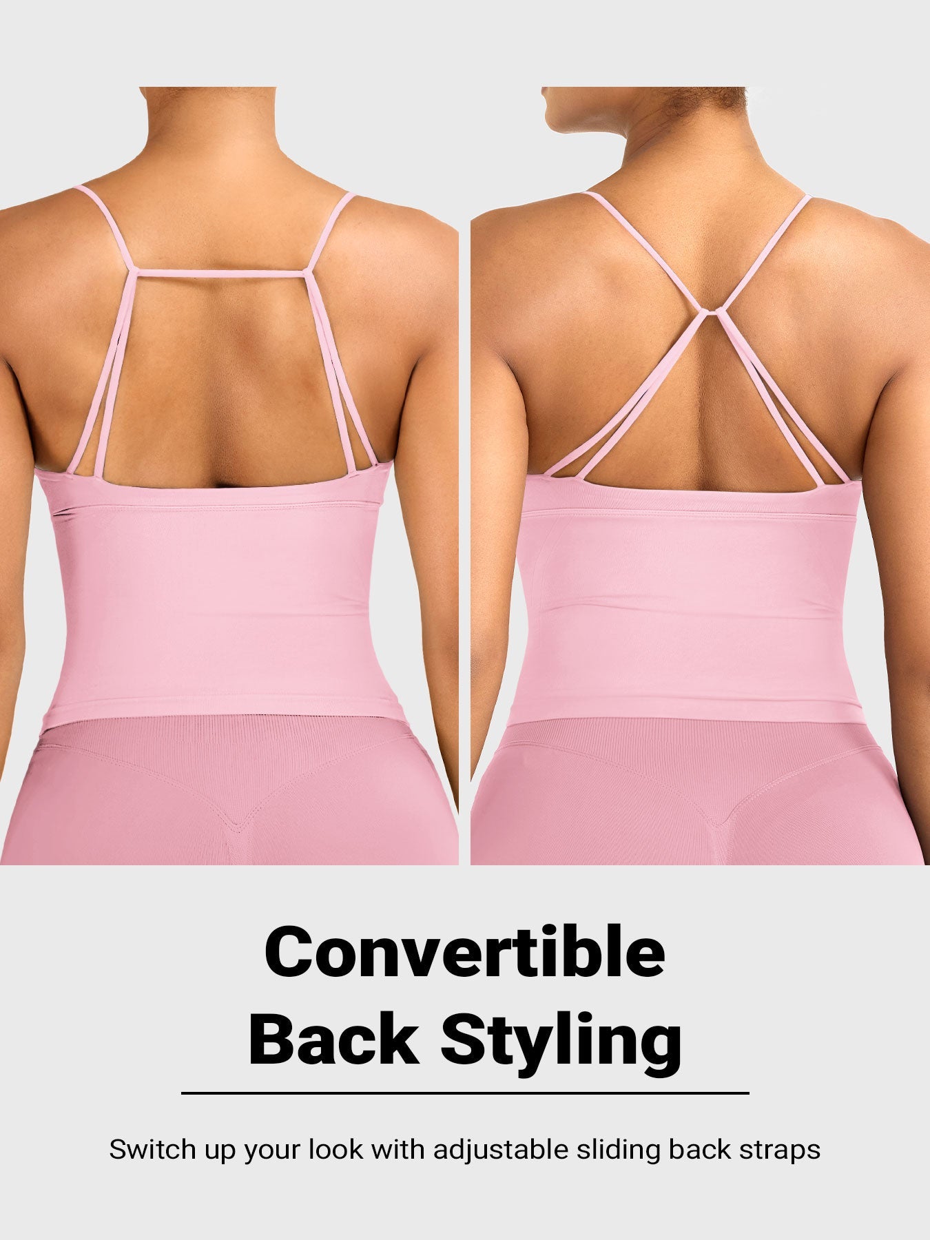 Vorti Vinianna Strappy Back Longline Tank