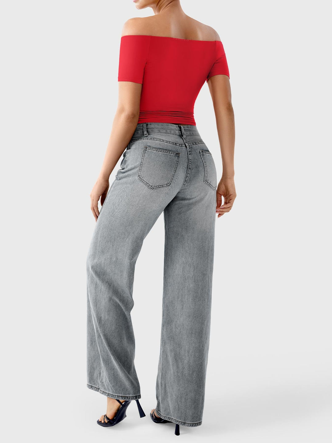 Vorti Luzlie Off Shoulder Short Sleeves