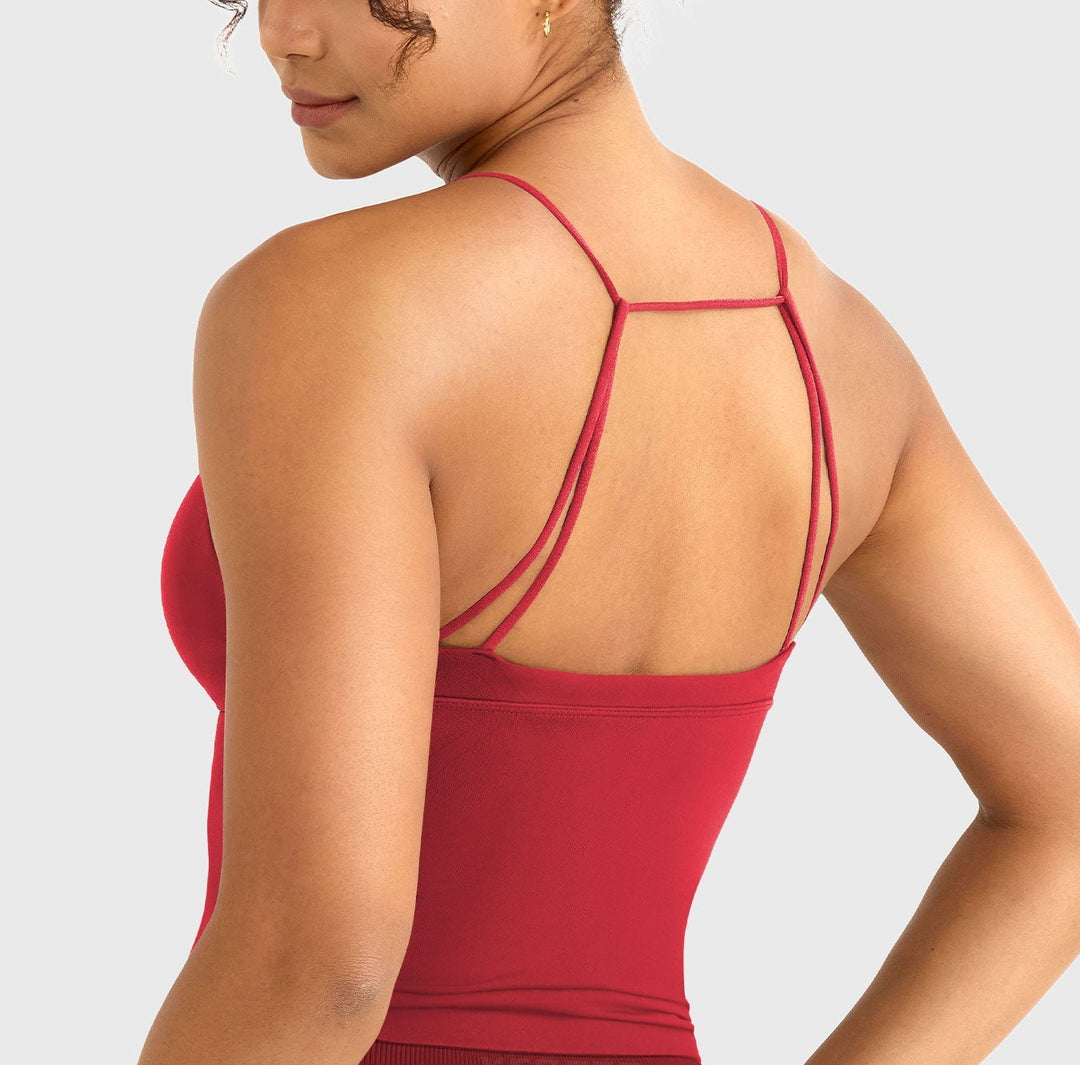 Vorti Vinianna Strappy Back Longline Tank