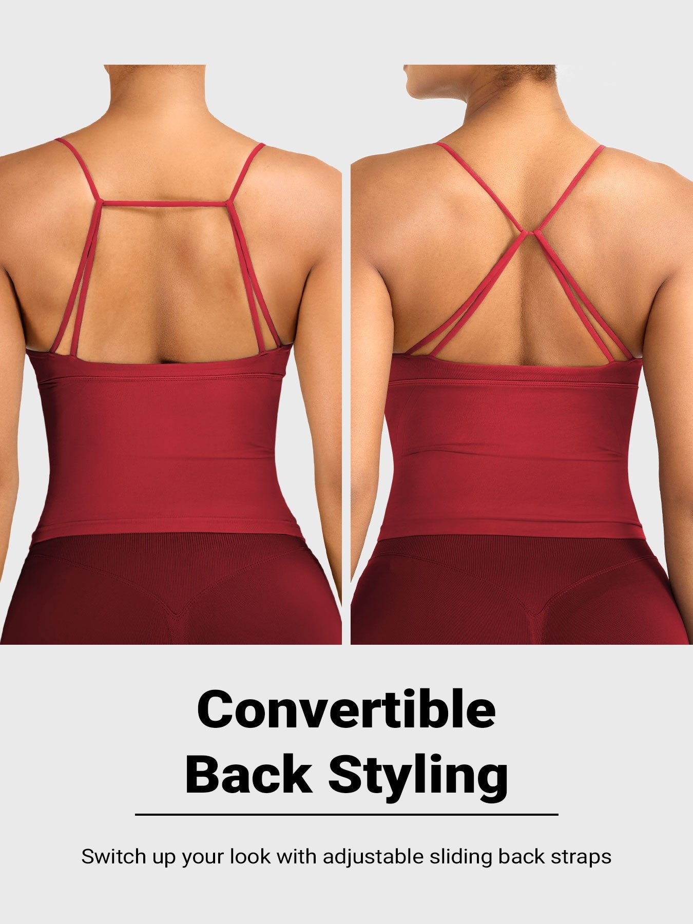 Vorti Vinianna Strappy Back Longline Tank