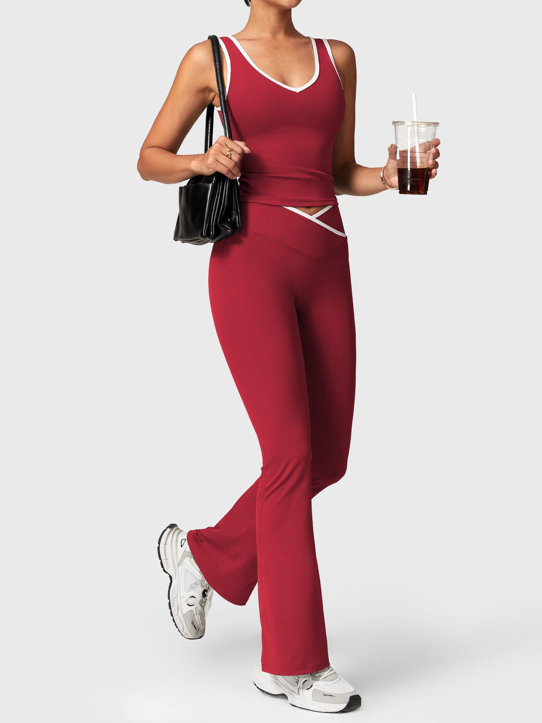 Vorti Alberta Contrast Trim Tank
