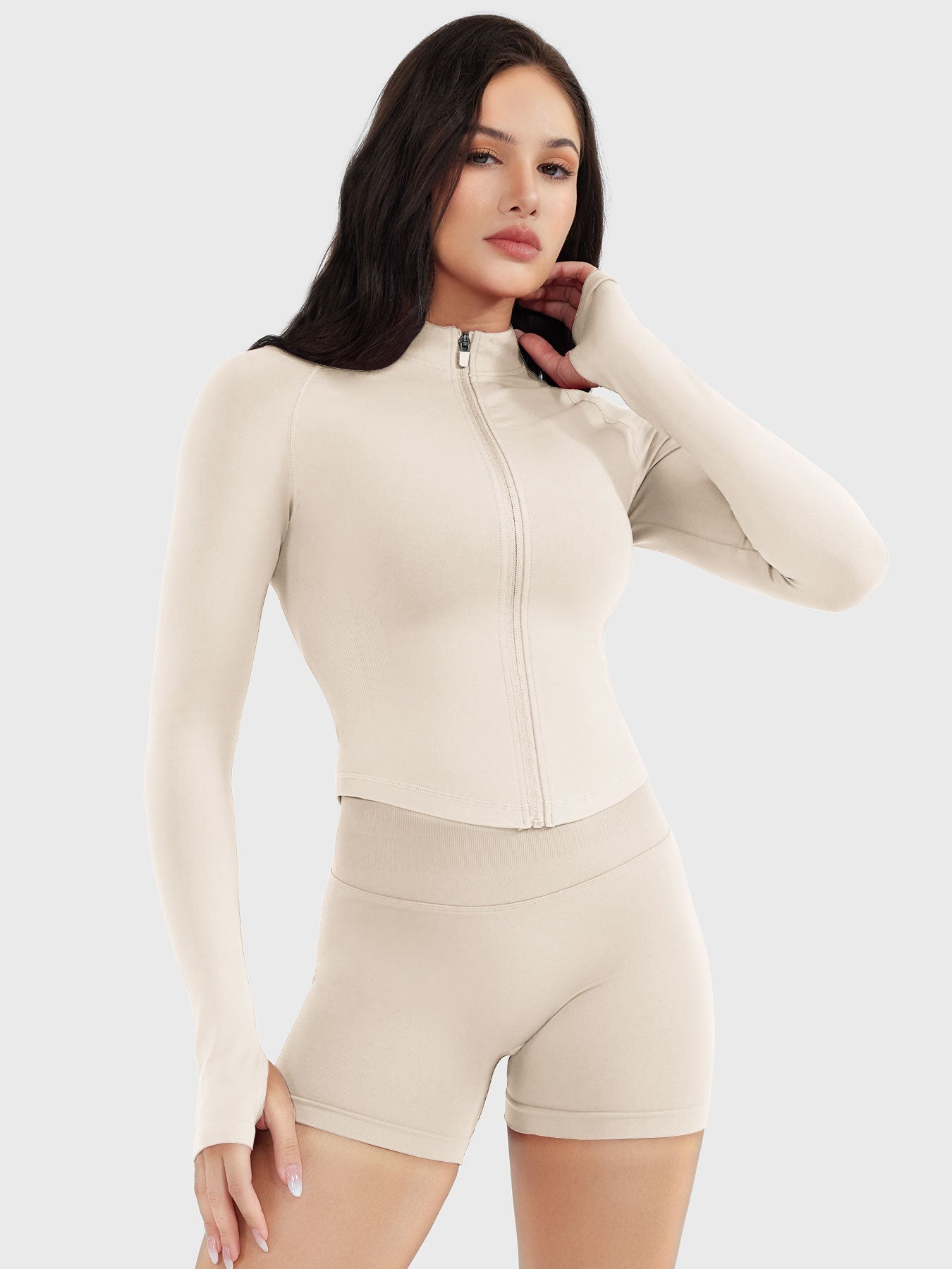 Vorti Antoniy SoftHue Seamless Zip Up Jacket