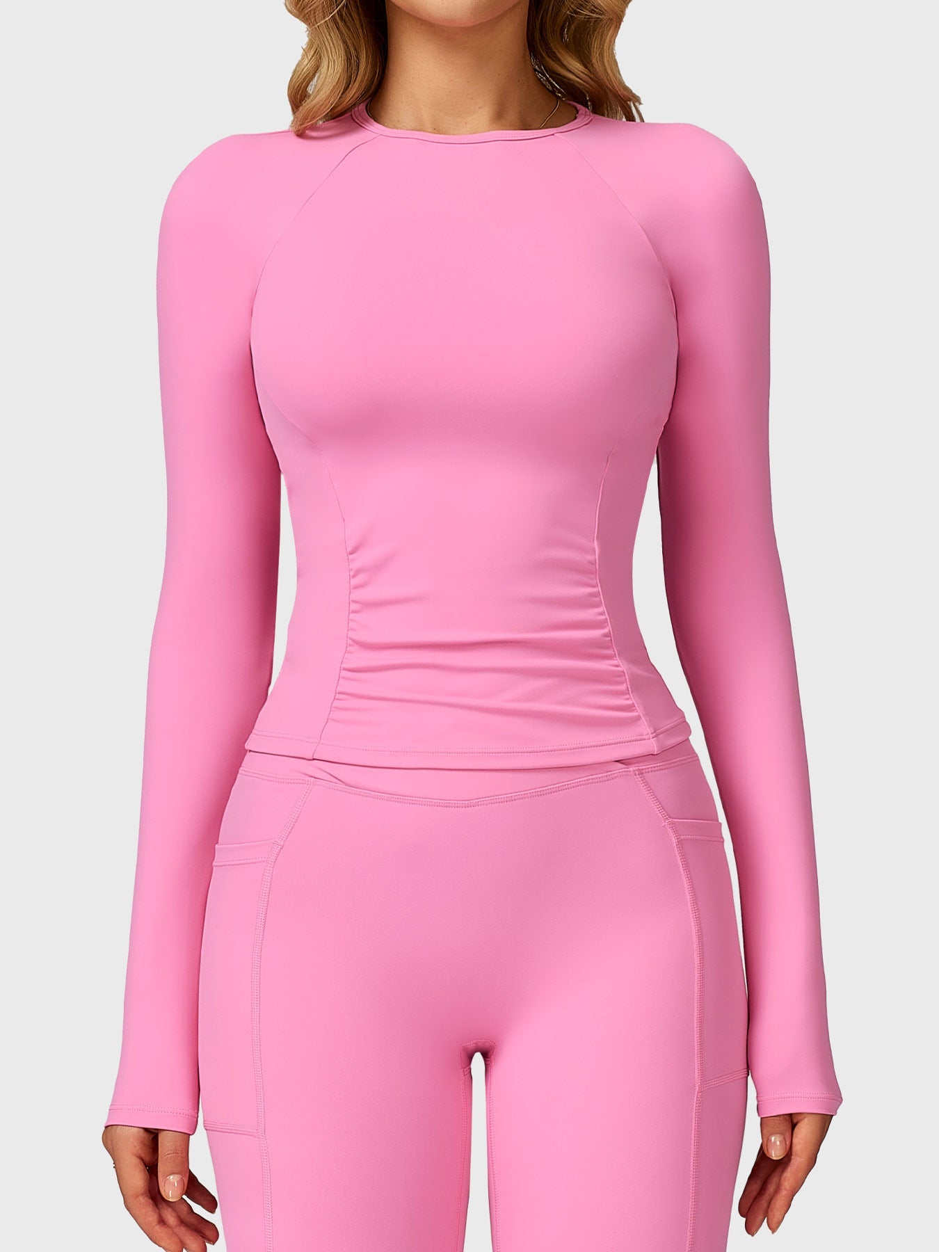 Vorti Lesley Top de Mangas Compridas Esculpido