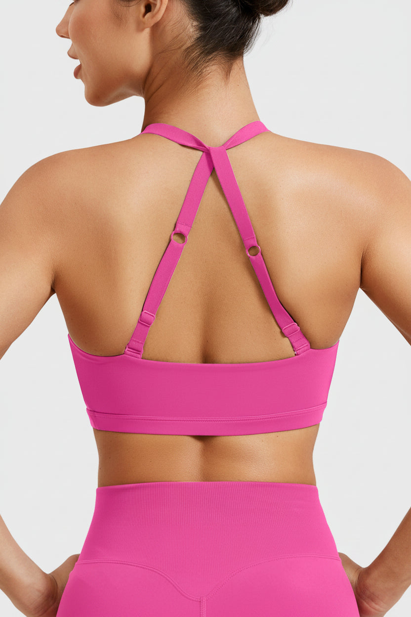 Vorti Micaela Twist Front Sports Bra
