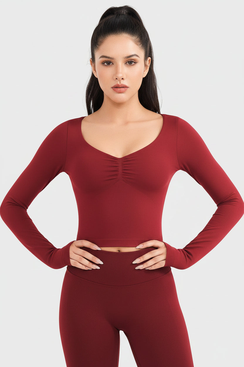 Vorti Agniee Seamless Long Sleeve Top