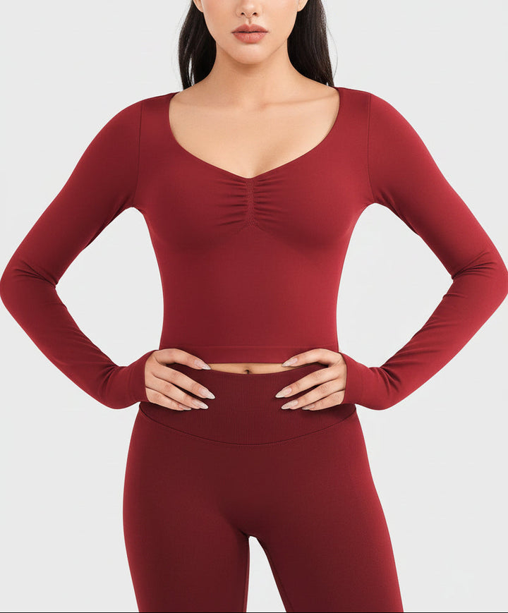 Vorti Agniee Seamless Long Sleeve Top