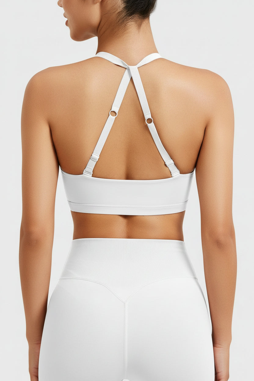Vorti Micaela Twist Front Sports Bra