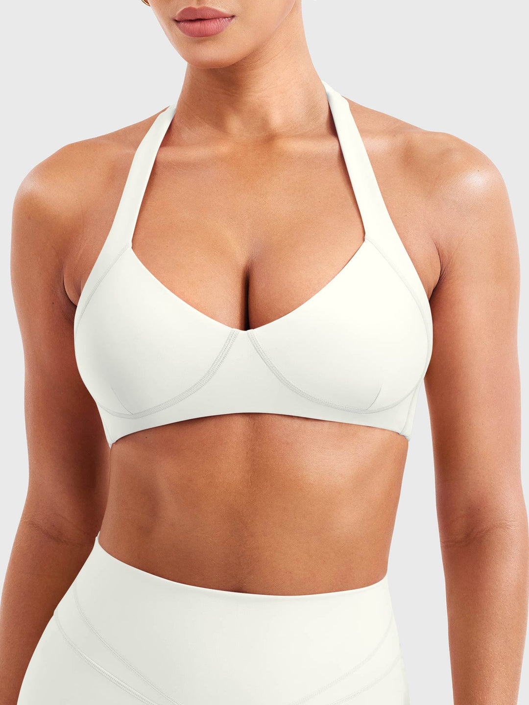 Vorti Andrine Contour Halter Sports Bra