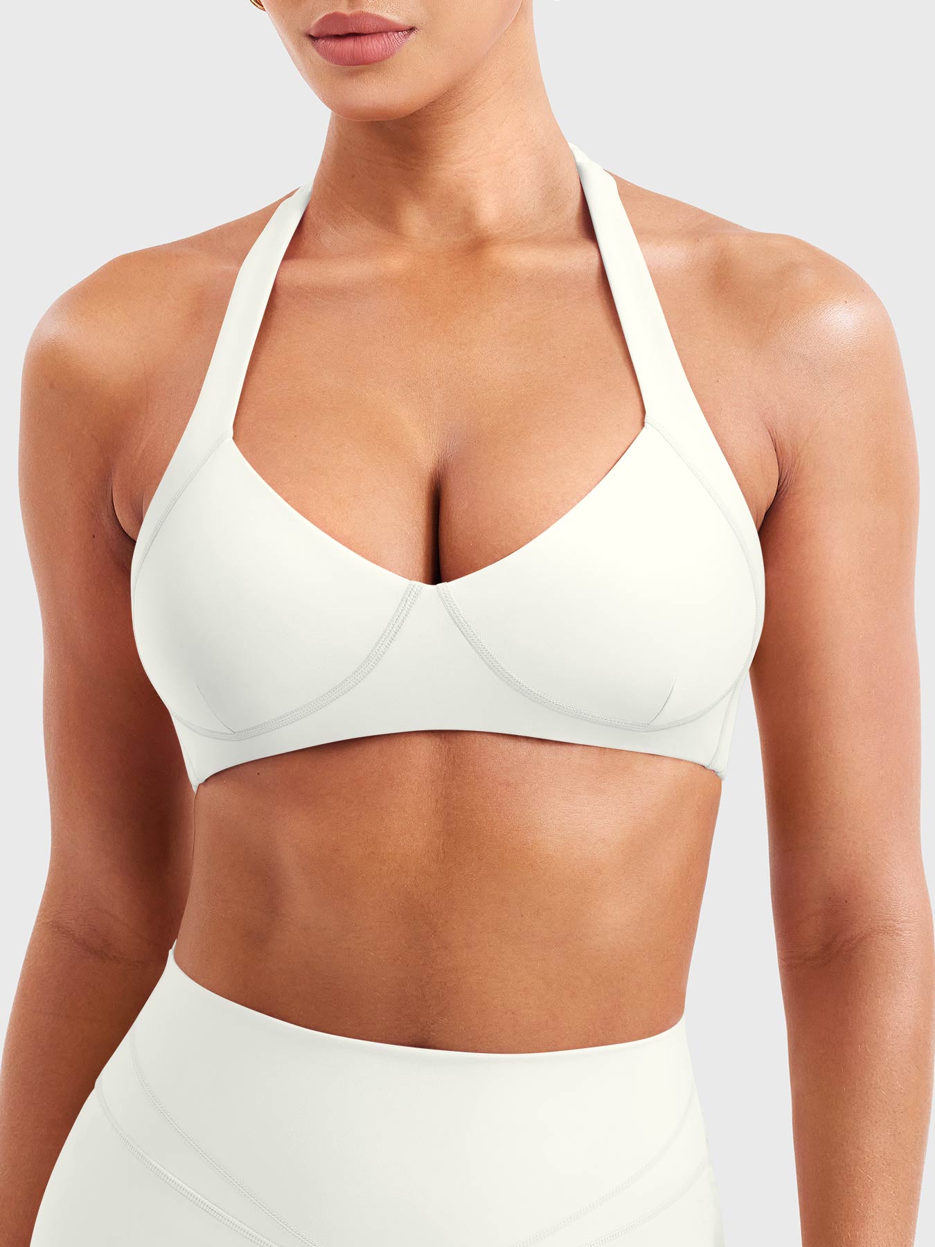 Vorti Andrine Contour Halter Sports Bra