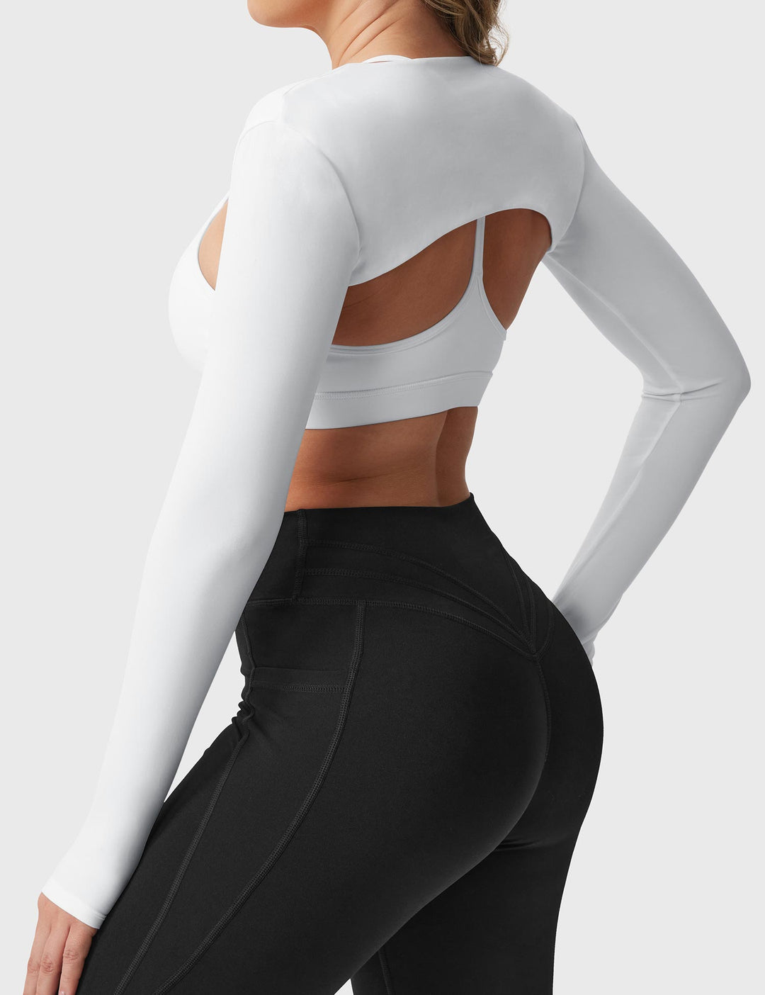 Vorti Mini Long Sleeve Bolero Shrug