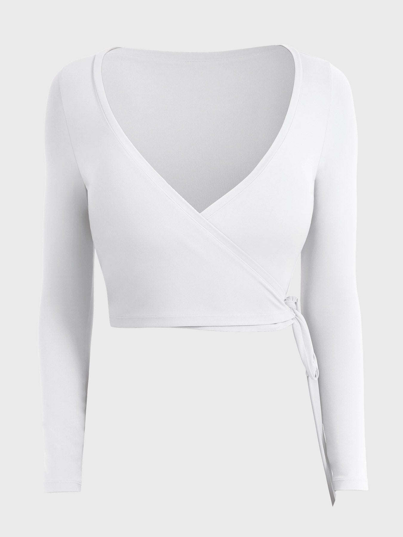 Vorti Michelie Long Sleeve Ballet Wrap Top