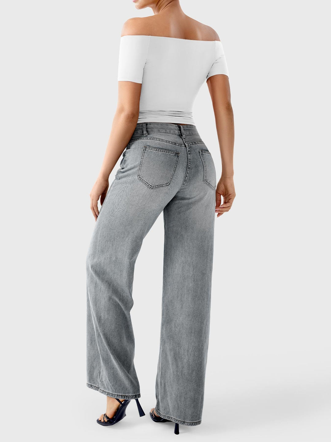 Vorti Luzlie Off Shoulder Short Sleeves