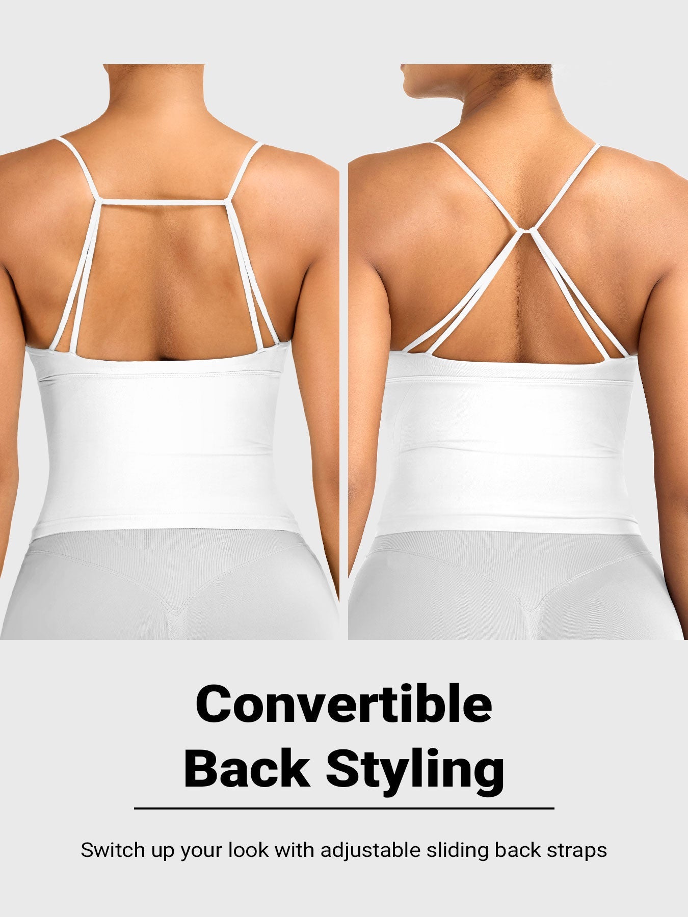 Vorti Vinianna Strappy Back Longline Tank