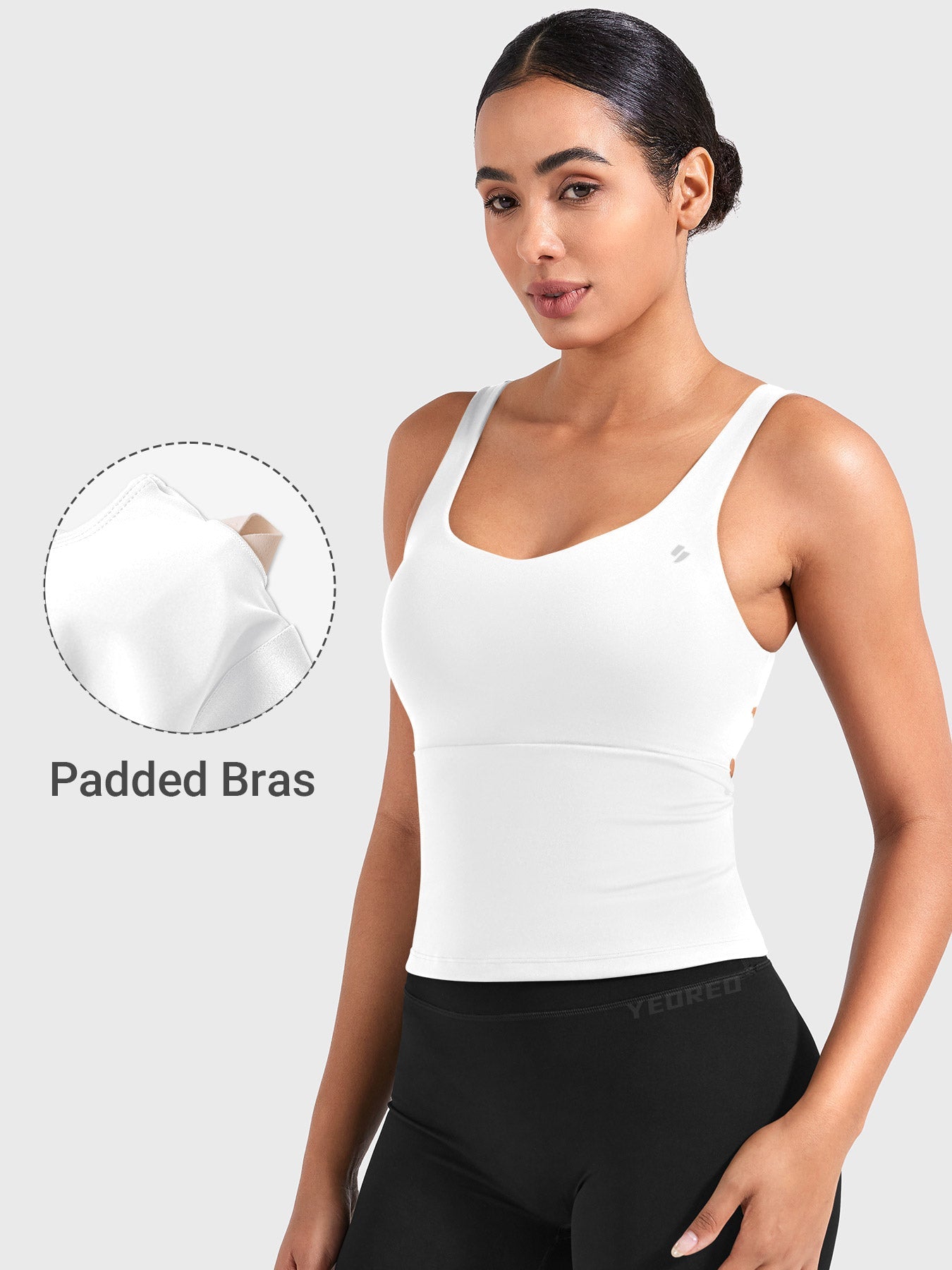 Vorti Mittyle Open Back Longline Tank